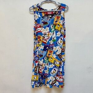 Vintage Reyn Spooner x Disney Kid's Soda Label Dress